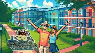 Découverte hôtel French Quarter à Disney World ! Bienvenue en Nouvelle Orléans ! #wdw #frenchquarter