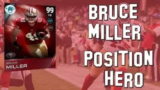 Madden 15 Ultimate Team- MUT 15 Card Review- 99 Overall Position Hero Bruce Miller