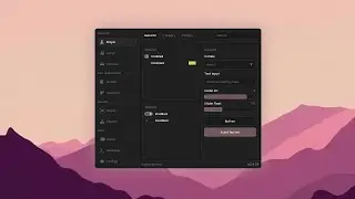 Dear ImGui Panel Designs