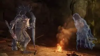 Lhutel, the Headless vs invisible Black Knife - Elden Ring AI battle