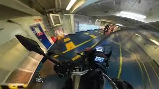 Imbarco Moto Guzzi V85TT Genova- Porto Torres