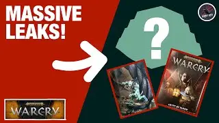 HUGE WARCRY LEAKS! Final Box Set, New Starter Set, New Models & The Terrain We've Been Waiting For!
