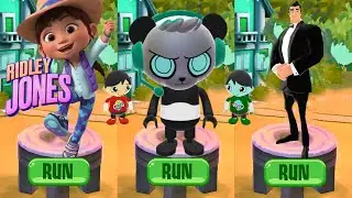 Tag with Ryan - Ridley Jones and Agent Dash vs Combo Panda Characters Comparison All Costumes