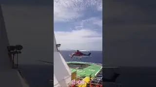 Offshore #helicopter  Landing #fpso #offshore #offshorelife