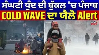 Punjab Weather Update | ਸੰਘਣੀ ਧੁੰਦ ਦੀ ਬੁੱਕਲ 'ਚ ਪੰਜਾਬ, COLD WAVE ਦਾ ਯੈਲੋ ਅਲਰਟ | News18