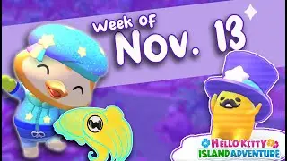 OLD LOCATION TopHat Gudetama Hello Kitty Island Adventure - week of November 13