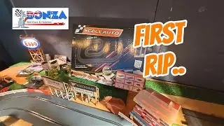 Первый заезд на трассе Scaleauto....