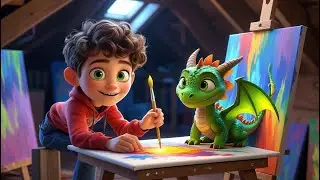 Ben and the Talking Paintbrush 🎨✨