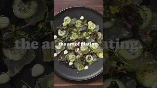 Cooking is an art, and plating is your canvas.  #PlatingArt #FoodCreativity #CookWithLove
