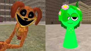 DOGDAY POPPY PLAYTIME VS GREEN PHONY SPRUNKI IN PLAYGROUND MOD (Garry&rsquo;s Mod)