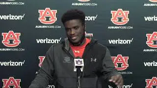 Auburn DB Roger McCreary talks about matching up against Terrace Marshall, LSU's wide receivers