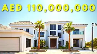 Inside a 110 Million AED Ultra-luxury Mansion in Palm Jumeirah DUBAI