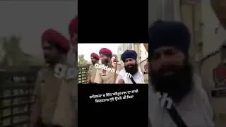 Galt kita amritpal singh de sathi nal 😭 | amritpal singh news | amritpal singh live #shorts