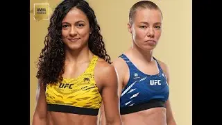 ROSE NAMAJUNAS VS NATALIA SILVA LIVE BLOW BY BLOW COLOR COMMENTARY!