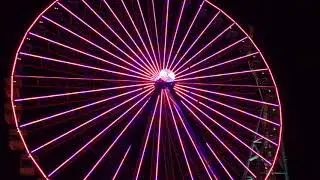 Cedar Point Ferris Wheel @ Night