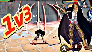 shanks 1v3 one piece fighting path
