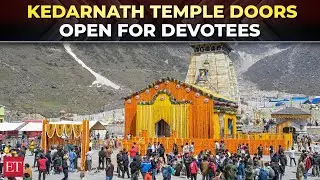 Kedarnath temple doors open for devotees after long wait, CM Dhami attends opening ceremony