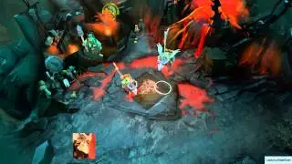 Dota 2 Courier Preview: Unusual War Dog (Searing Essence - 208 61 51 Red)