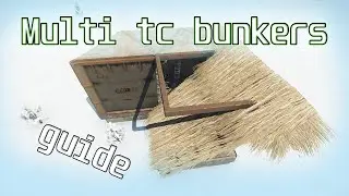 Rust | Multi TC roof bunkers | Guide