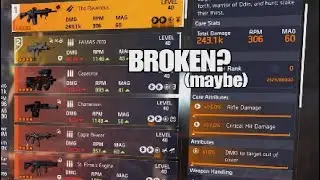 THIS BUILD IS AWESOME - The Division 2 dark zone PVP  - TU19