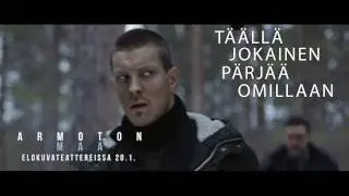 ARMOTON MAA elokuvateattereissa 20.1. (Antti Holma on Jaakko)