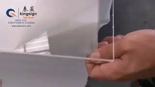 Clear cast acrylic sheet