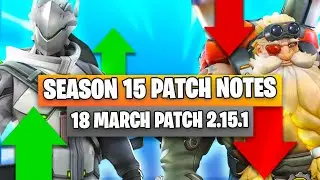GENJI & SUPPORTS GOT BIG BUFFS | OVERWATCH 2 PATCH NOTES