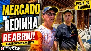 Mercado da Redinha. é reaberto temporariamente em Natal-RN