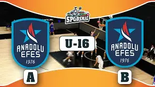 Anadolu Efes A - Anadolu Efes B U16 | Full Maç (15.10.24)