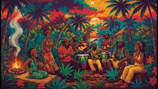 Deep Relaxation &ndash; Peaceful Reggae 2025 &ndash; Hot Spring &ndash; Natural Healing ♨️