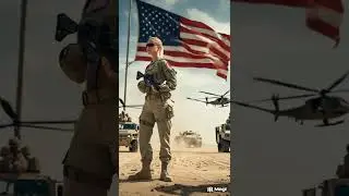 American Army Queens 🇺🇸 Elite Women Leading the Battlefield!#shorts #army #war #ai