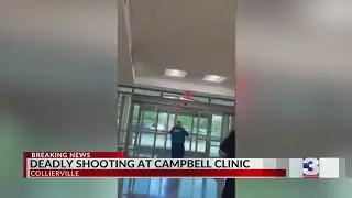 Video shows police response after deadly Collierville clinic shooting