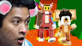 ESCAPE FROM ROBLOX KITTY BUT I'M A MOUSE?! Please Don't Eat MarMar!