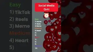 Social Media Quiz  #facts #quiz  #socialmedia