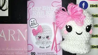 Five Below Itty Bitty Knit Kit Baby Ghostie How to knit For Beginners