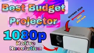 Best Budget Projector under 10000 | unboxing and performance | wzatco yuva + | FHD native projector