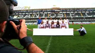 Sócio Rei - Foto oficial na Vila Belmiro