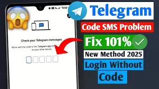 How To Fix Telegram Code SMS Problem (2025) | Fix Code Sent To The Telegram App Problem
