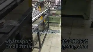 Metal bar three axis thread rolling machine #thread #metal #steel #rolling #automatic