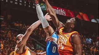 Donovan Mitchell Full Game 3 Highlights Jazz vs Thunder 2018 Playoffs - 22 Pts, 11 Reb, SICK!