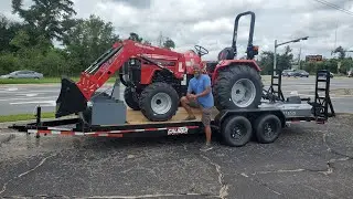 New addition to the Homestead! Mahindra 4550  #mahindra  #Mahindra4550