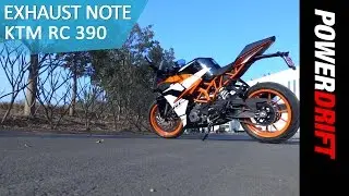 KTM RC 390 (2017) : Exhaust Note : PowerDrift