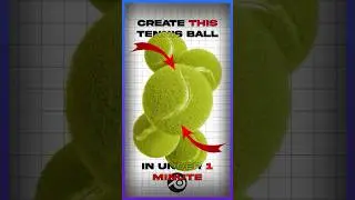Create A Tannis Ball In Under 1 Minutes In Blender