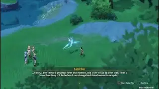 Callirhoe & Finch love story full | spring fairy poem cutscene