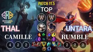 SRB Thal Camille vs Untara Rumble Top - KR Patch 11.5