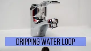 DRIPPING water sounds LOOP sink bathroom ASMR relaxing calming meditation sleep ambience