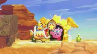 Kirby's Return to Dream Land Deluxe - 100% - 2 Player - Story Mode: Raisin Ruins + Challenges
