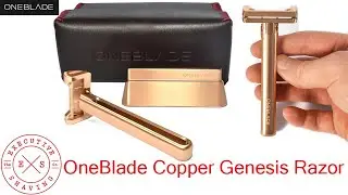 Unboxing The OneBlade Limited Edition Rose Gold Genesis Single Edge Razor ($700.00)