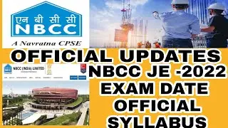 nbcc je 2022 exam date out🔥nbcc je 2022 exam pattern exam syllabus official release