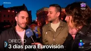 Los fans espa&ntilde;oles hacen turismo por Kiev en #Eurovisi&oacute;n 2017 | #Eurovision 2017 | Espa&ntilde;a Directo